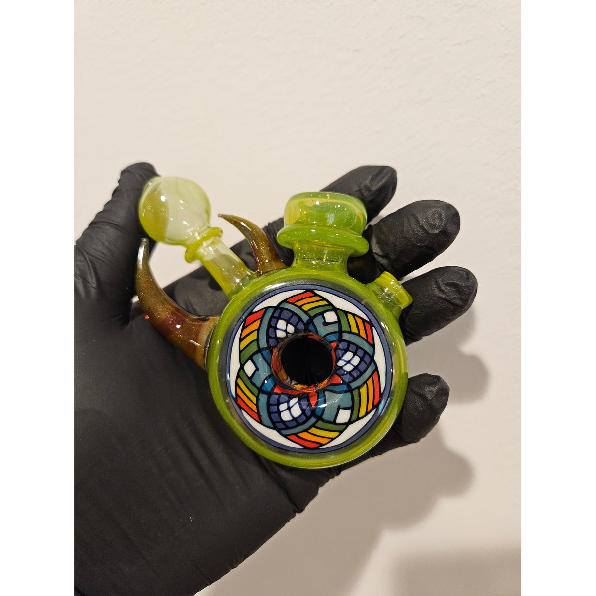 Freeekglass Limedrop Donut Dry Pipe