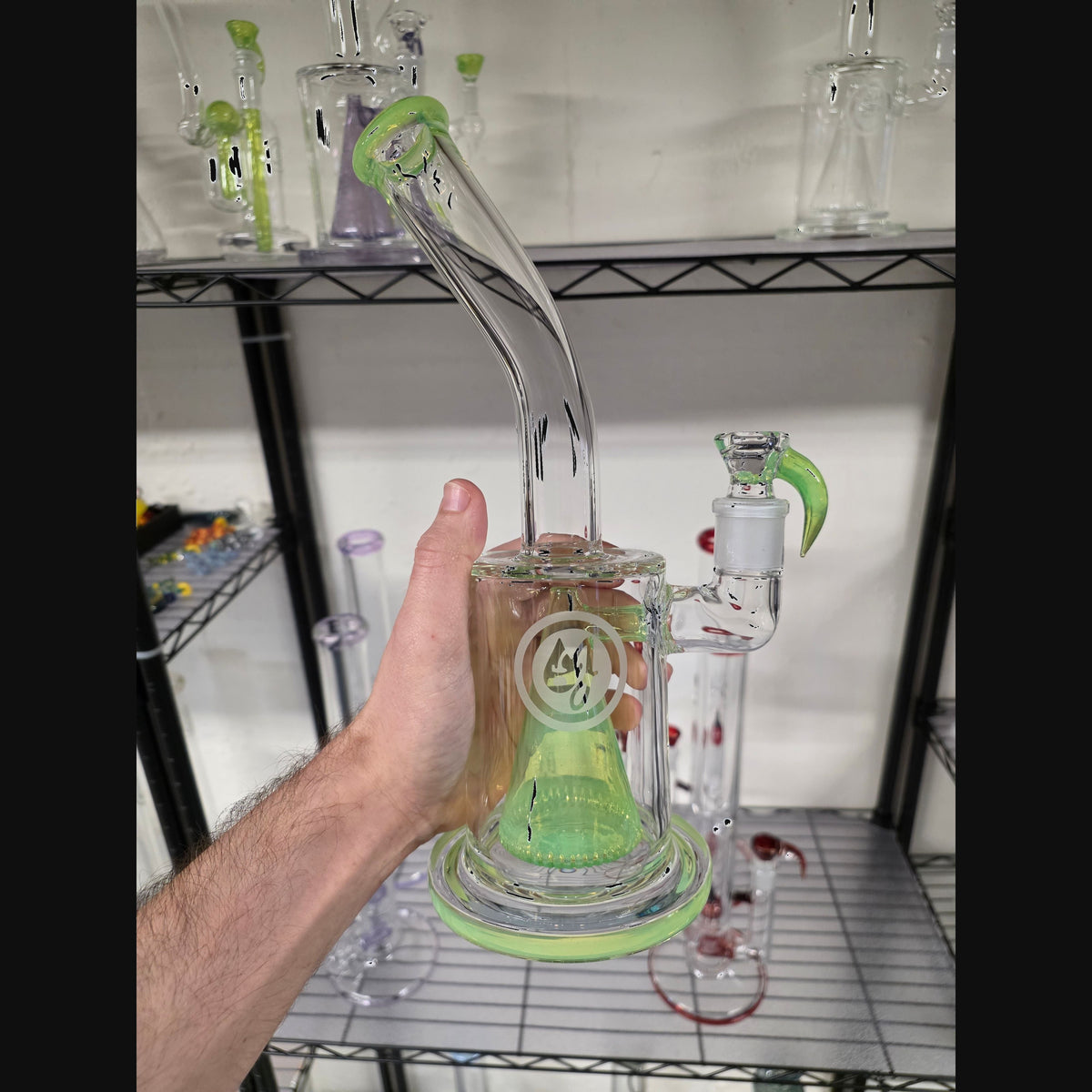 OJ Flame Collins Beakers (Bent Neck) — view 3