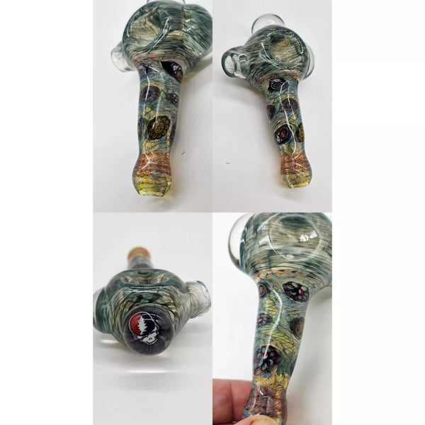 Jkellyglass spoons in Grateful Dead and South Park colorways.