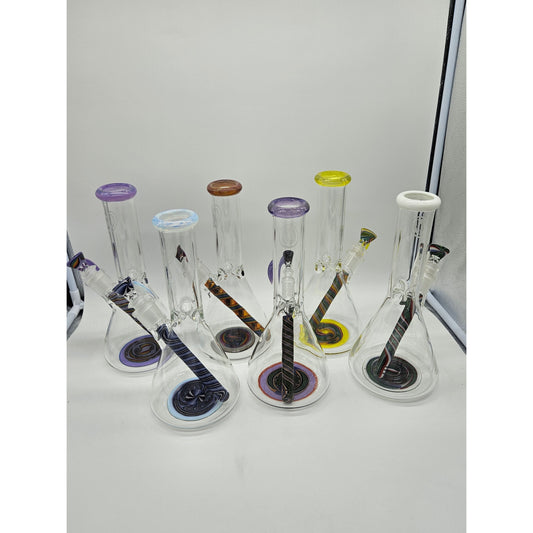 OJ Flame Wig Wag Mini Beakers