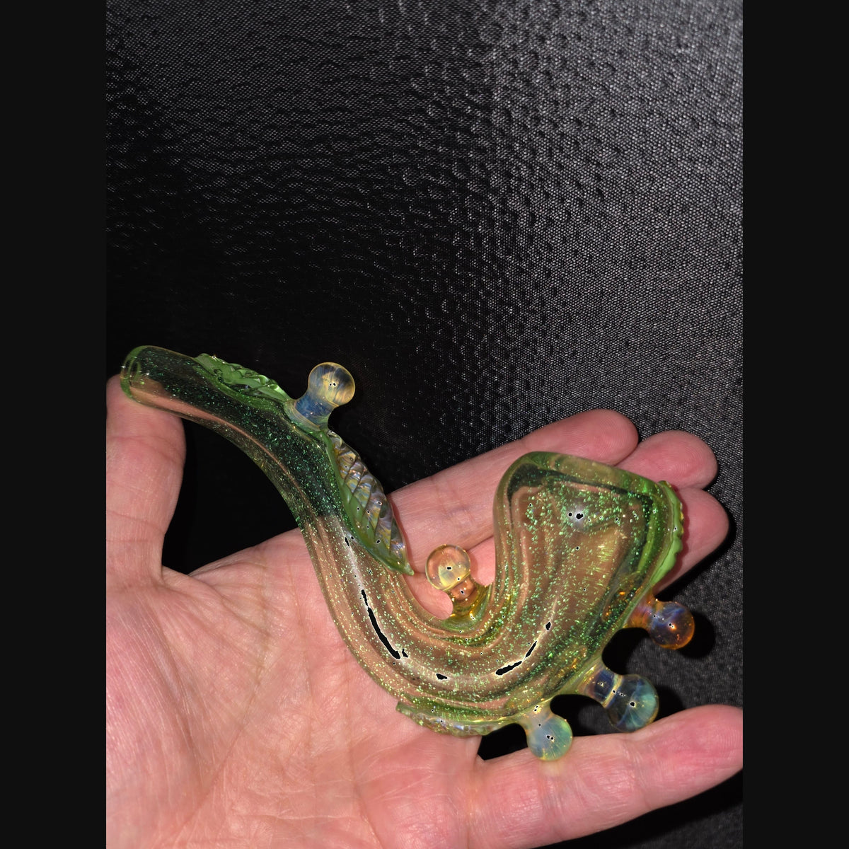 Mr Gray dichro sherlock — dichroic coating shifts color with every angle change.