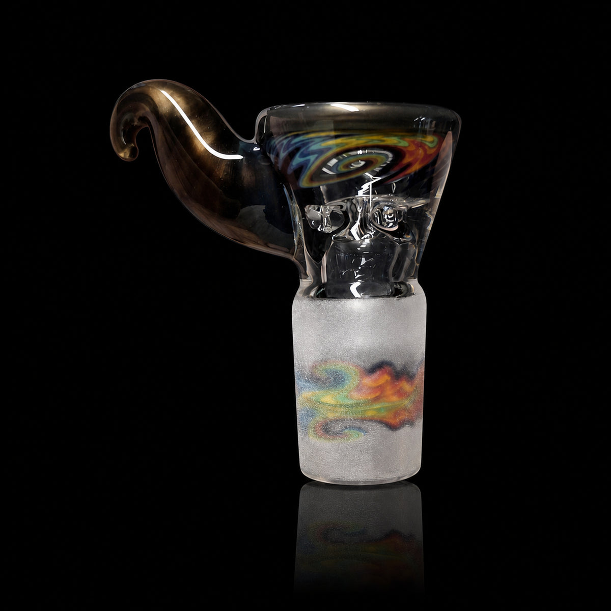 KJH Glass bipolar 4-hole slide, view 59480