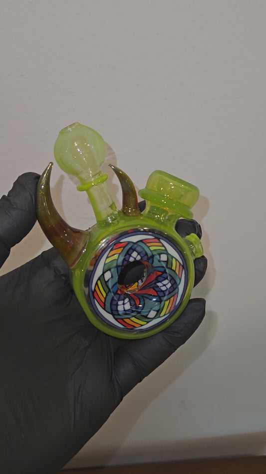 Freeekglass Limedrop Donut Dry Pipe