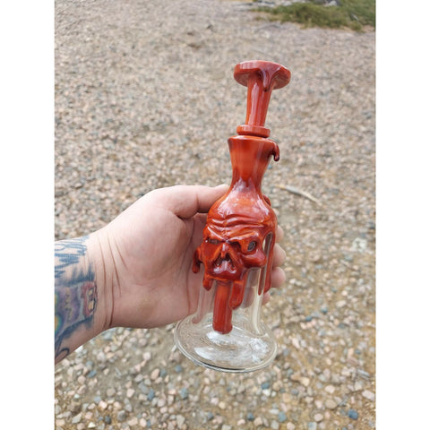 Grime Glass Skull Drip Rig