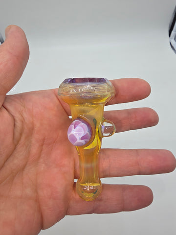 Lil Bear x Banjo Glass Faceted Chillum