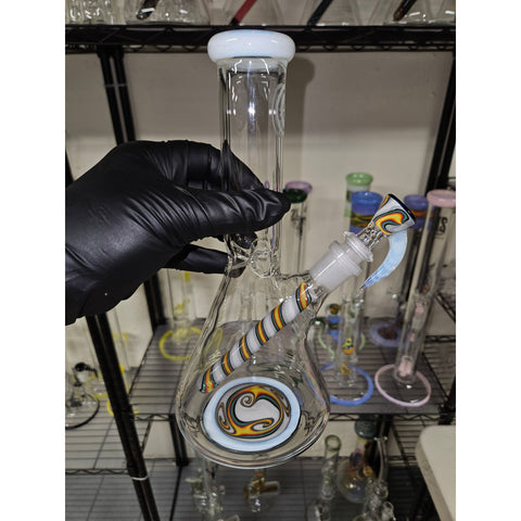 Wig Wag 10inch OJ Flame Beakers