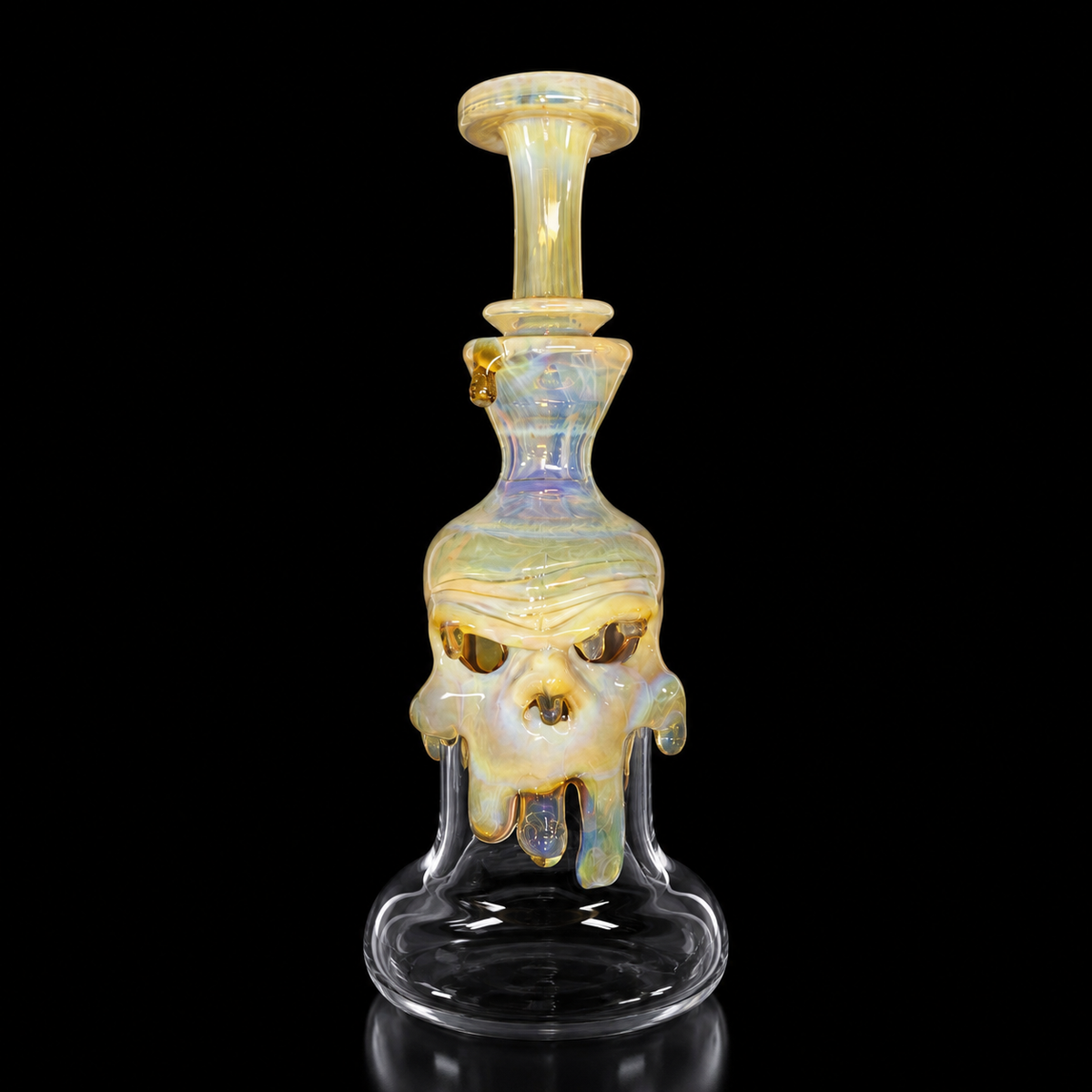 Grime Glass Skull Drip Rig