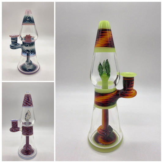 Vaspeglass Wig Wag Lamps