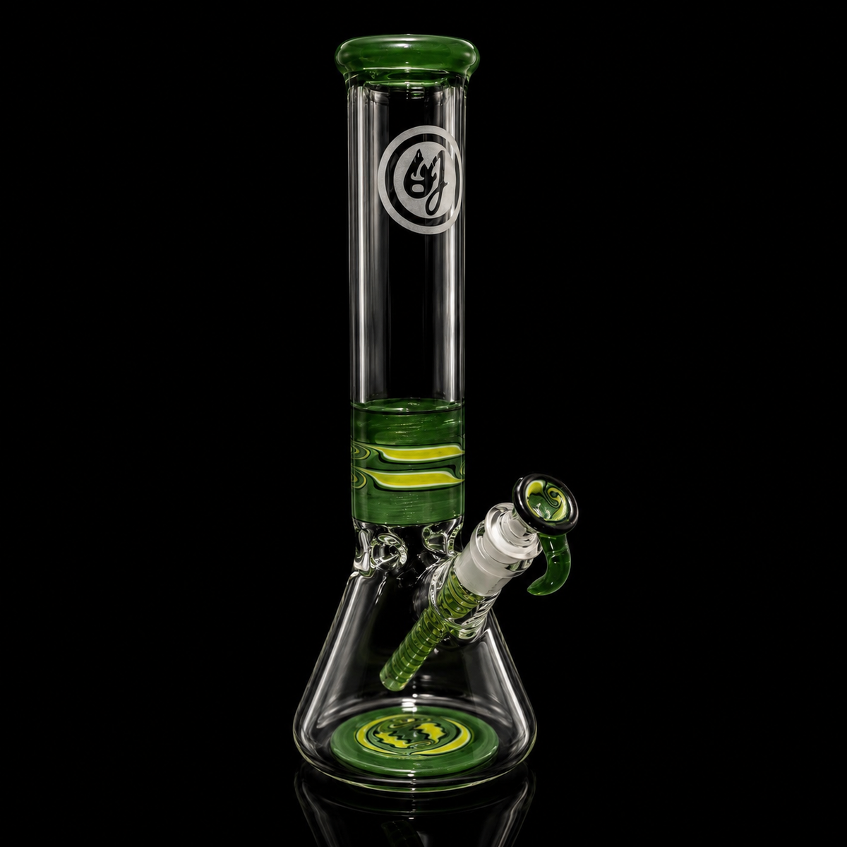 OJ Flame Wig Wag Beakers water pipe