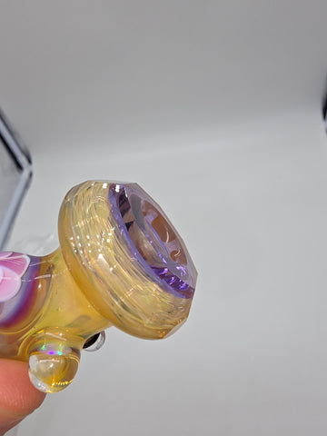Lil Bear x Banjo Glass Faceted Chillum
