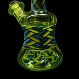 KJH Glass dichro weave slyrm rig - body weave detail