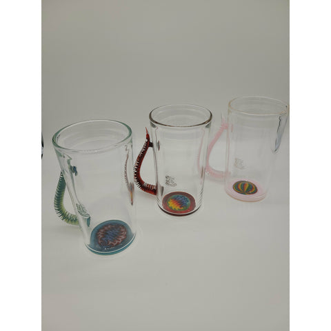 2kglassart Wig Wag Beer Mugs