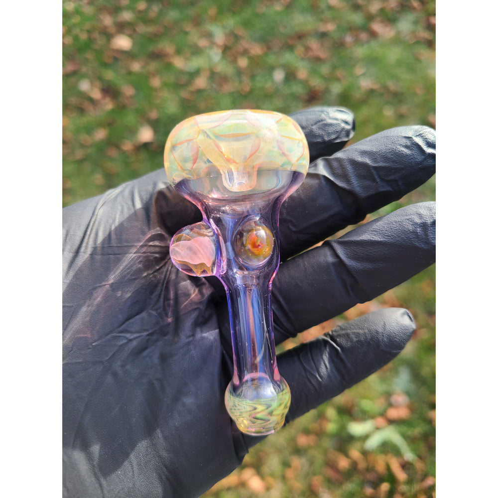 Banjo x Lilbear Purple + Fume Chillum